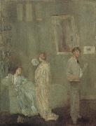 James Abbot McNeill Whistler, The Artist s Studio